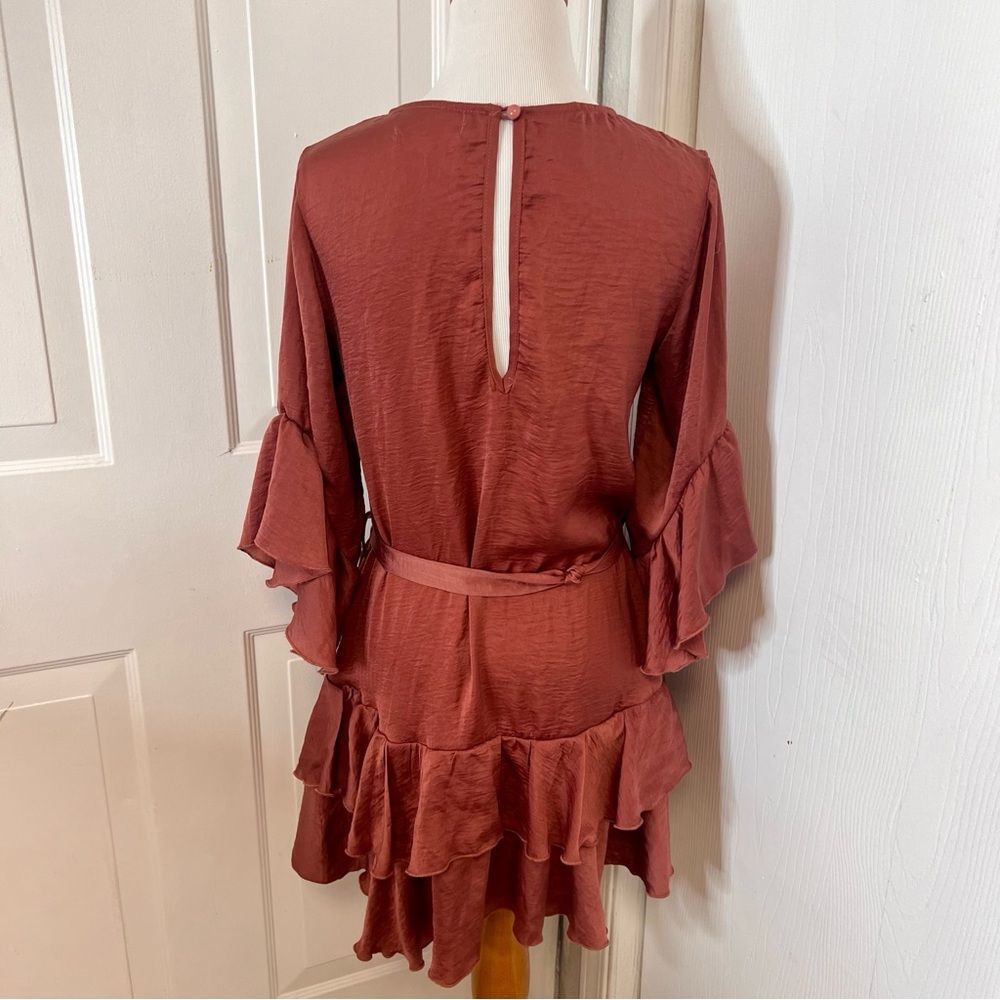 Hello Molly Ruffle Dress E2* - Picture 4 of 6